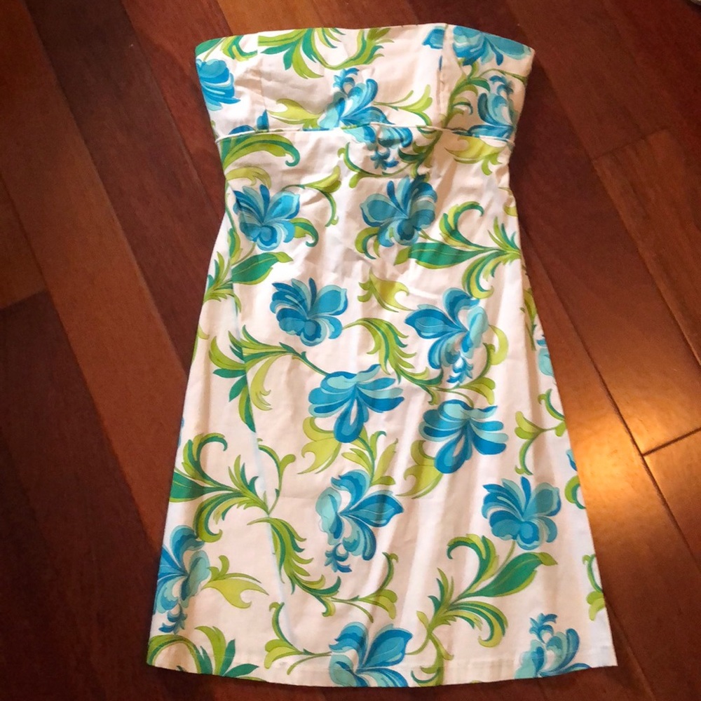 NWOT strapless summer dress